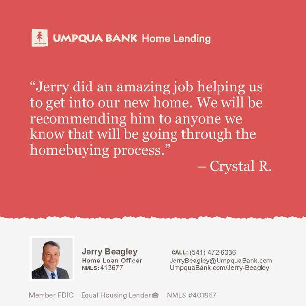 Images Jerry Beagley - Umpqua Bank