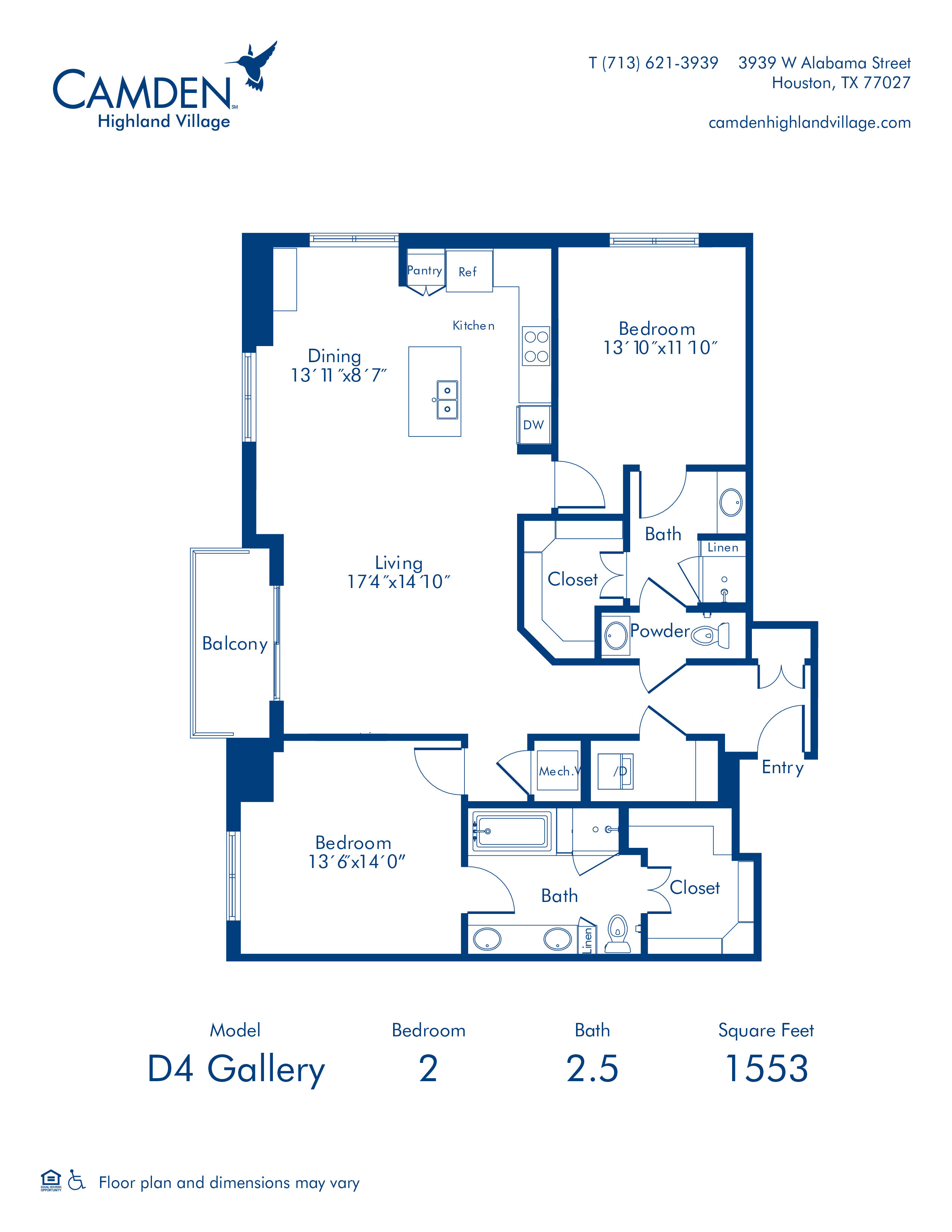 Camden Highland Village Apartments and Townhomes Photo