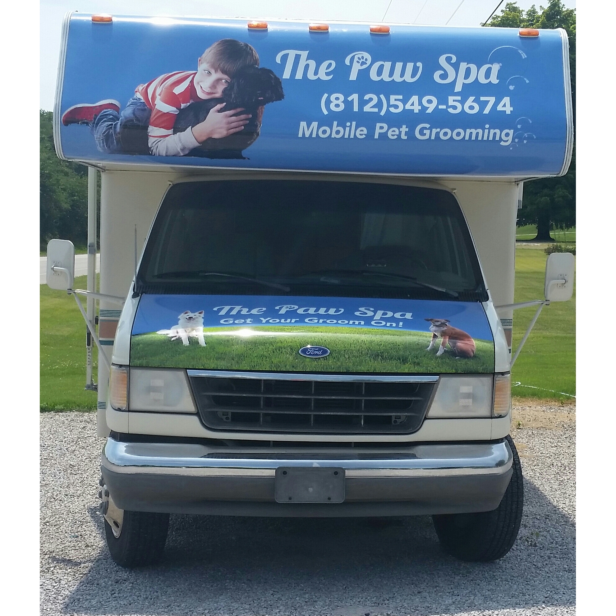 The Paw Spa Logo