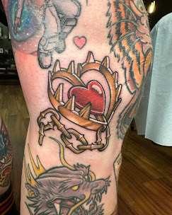 Branded Bear Tattoo Image