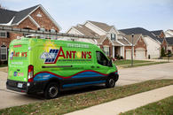 All of our technicians will arrive at your home in one of our Anton's instillation trucks