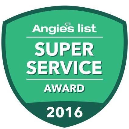 2016 Angie's List super service award