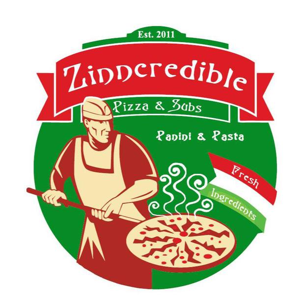 Zinncredible Pizza Logo