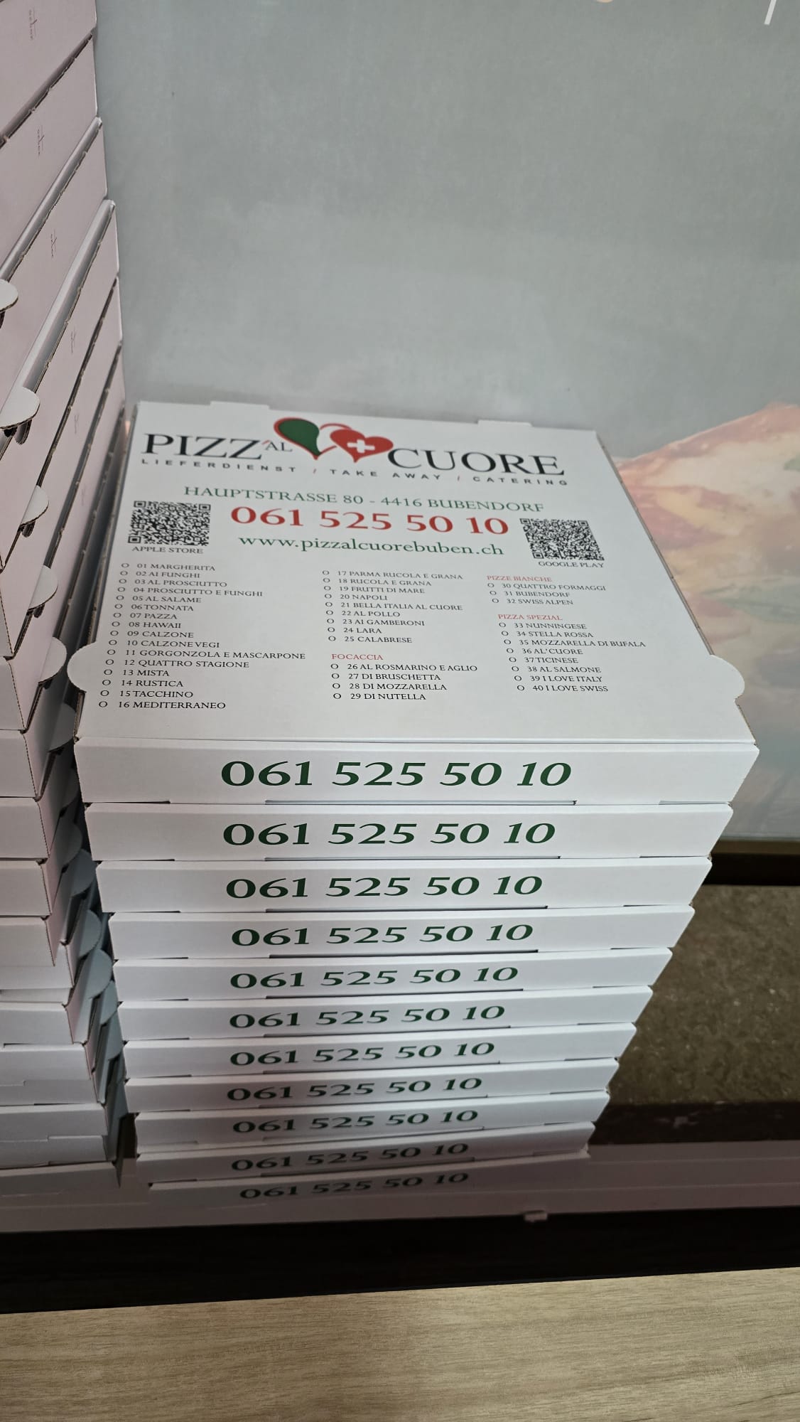 PizzAlCuore, Hauptstrasse 80 in Bubendorf