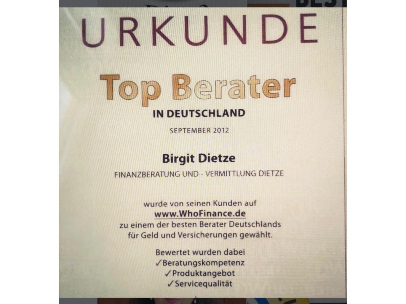 Finanzberatung und Vermittlung Dietze, Margaretenstrasse 8 in Leipzig
