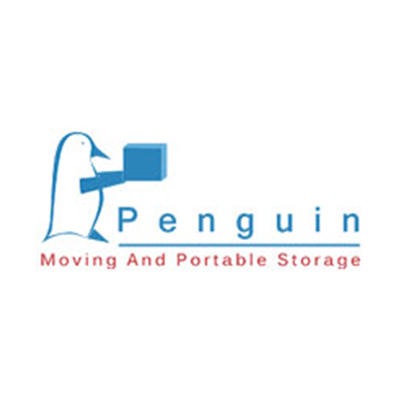 Penguin Moving And Portable Storage Logo
