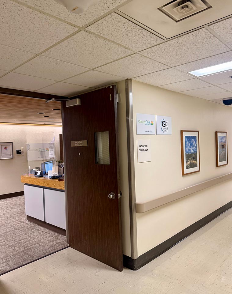 Enter the CCNW Clinic through the large double doors. Look for the CCNW sign on the exterior wall.