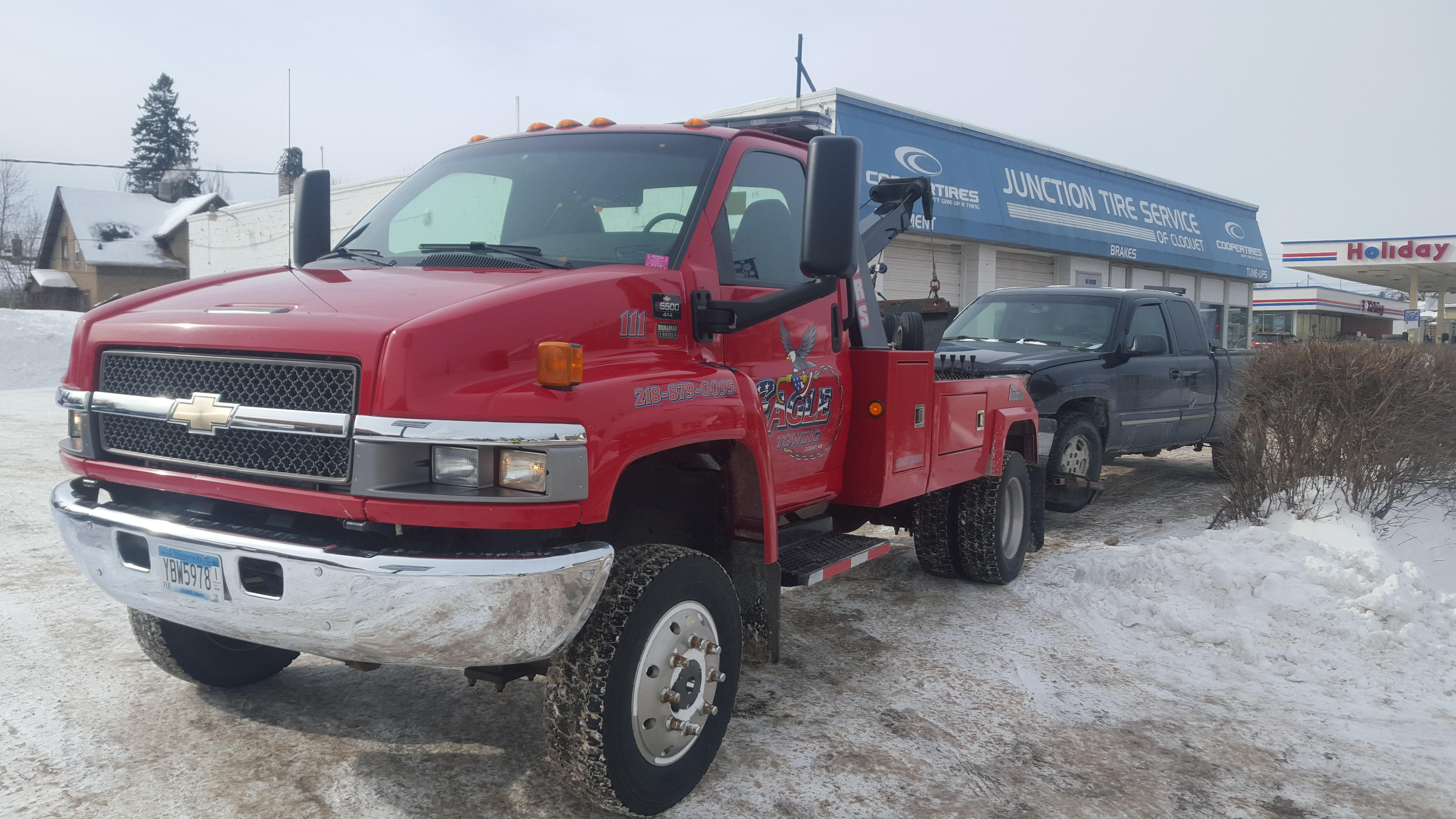 Eagle Towing | (218) 879-0095 | Cloquet, MN | 24 Hour Towing Service | Light Duty Towing | Medium Duty Towing | Heavy Duty Towing | Flatbed Towing | Box Truck Towing | School Bus Towing | Classic Car Towing | Dually Towing | Exotic Towing | Junk Car Removal | Limousine Towing | Winching & Extraction | Wrecker Towing | Luxury Car Towing | Accident Recovery | Equipment Transportation | Moving Forklifts | Scissor Lifts Movers | Boom Lifts Movers | Bull Dozers Movers | Excavators Movers | Compressors Movers | Loadshifts | Wide Loads Transportation | Exotic Car & Sport Car Towing | Long Distance Towing | Auto Transport | Tipsy Towing | Lockouts | Fuel Delivery | Jump Starts | Roadside Assistance | Motorcycle Towing | Tire Service | Private Property Impound (Non-Consensual Towing)