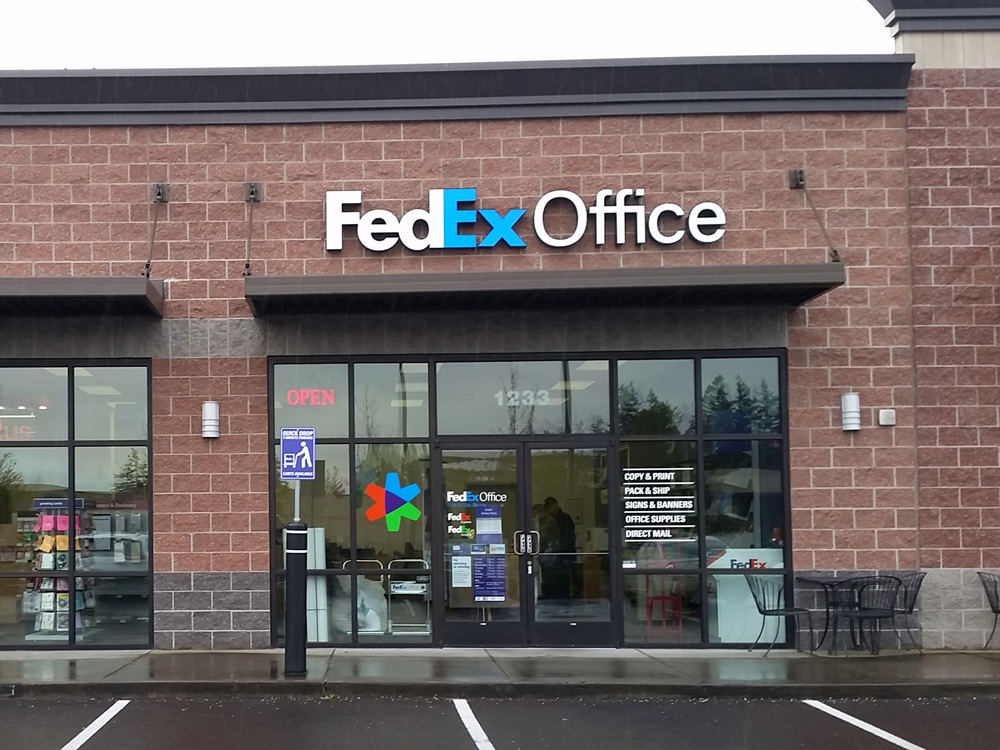 Exterior photo of FedEx Office location at 1233 NE 48th Ave\t Print quickly and easily in the self-service area at the FedEx Office location 1233 NE 48th Ave from email, USB, or the cloud\t FedEx Office Print & Go near 1233 NE 48th Ave\t Shipping boxes and packing services available at FedEx Office 1233 NE 48th Ave\t Get banners, signs, posters and prints at FedEx Office 1233 NE 48th Ave\t Full service printing and packing at FedEx Office 1233 NE 48th Ave\t Drop off FedEx packages near 1233 NE 48th Ave\t FedEx shipping near 1233 NE 48th Ave