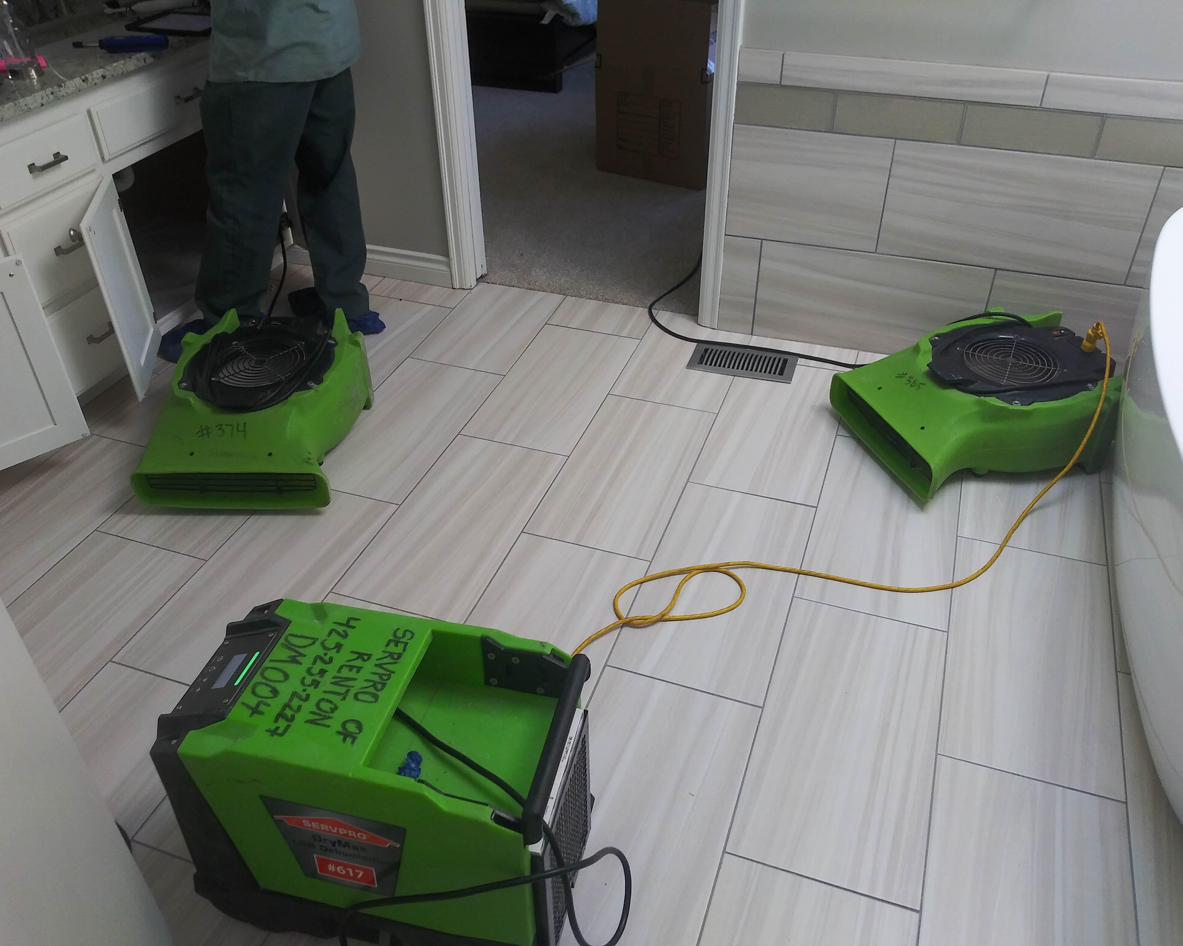 Who to call for Water Damage in your Seattle, WA home area? Call SERVPRO of South/West Seattle.