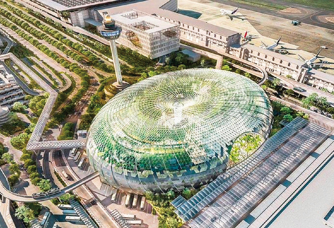 シンガポールの空港「ジュエル」チャンギエアポートの魅力を解説！出国