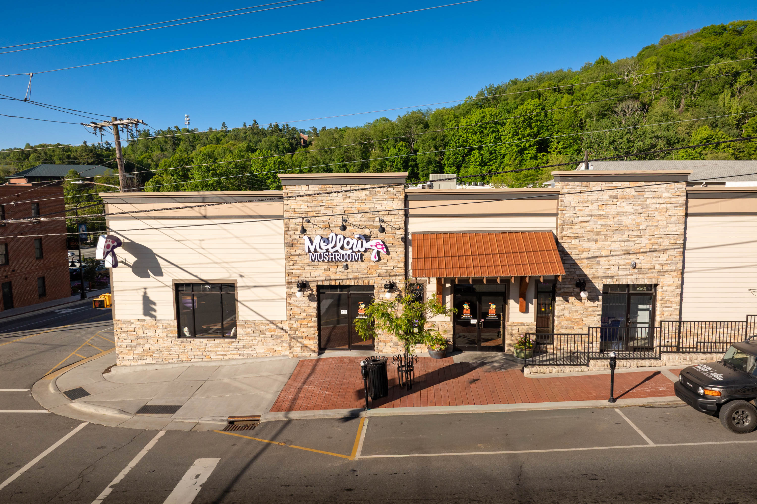 mellow mushroom boone exterior