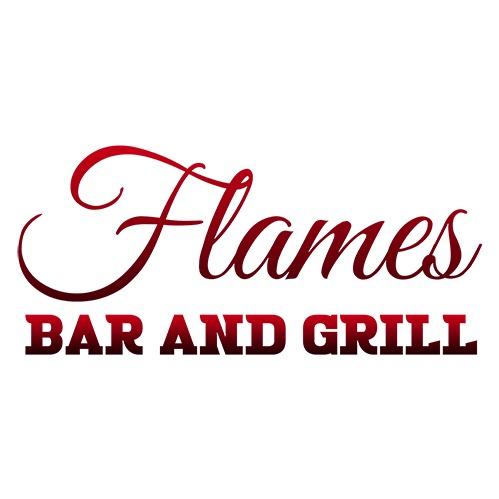 Flames Bar and Grill Logo