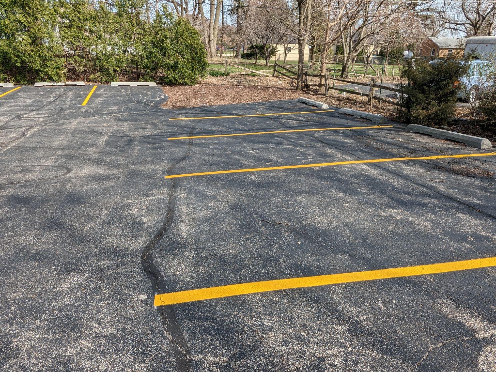 Image of Parking Lot Striping by G-FORCE Chicago North IL