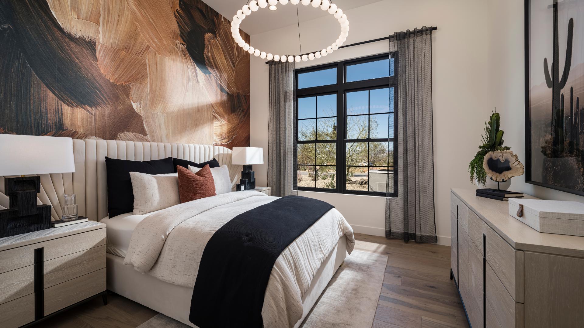 Roomy secondary bedrooms with private bathrooms and walk-in closets