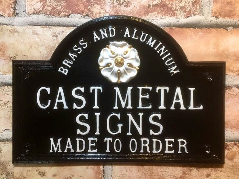 Images Jonesnco Cast Metal Signs