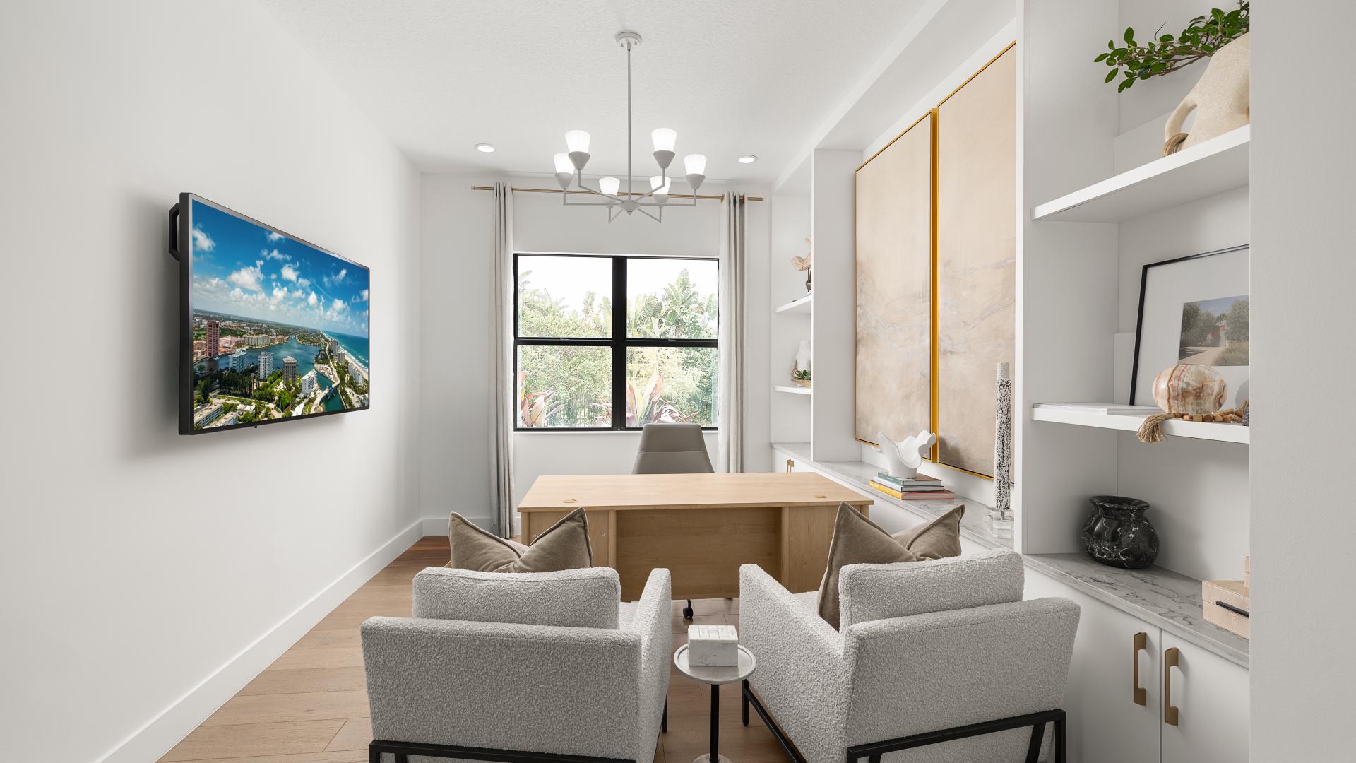 Designated office spaces