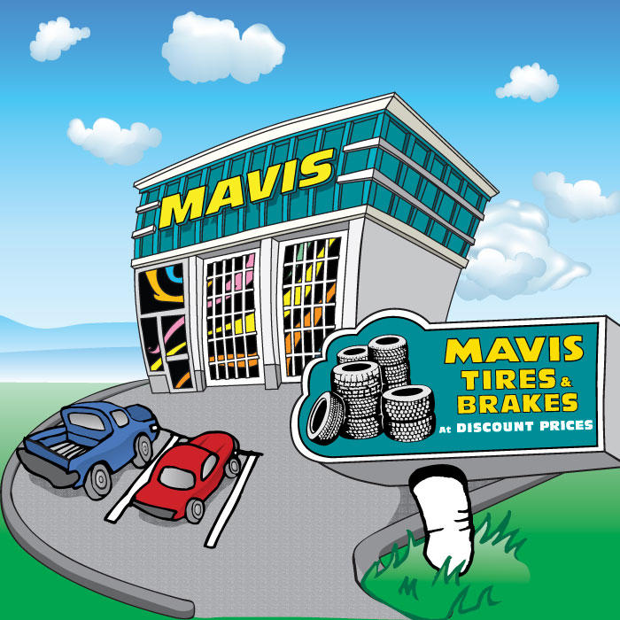 Photo of Mavis Tires & Brakes, 587 Johnson Ferry Rd  Marietta GA, 30068, (770)973-7171, Tire repair shop