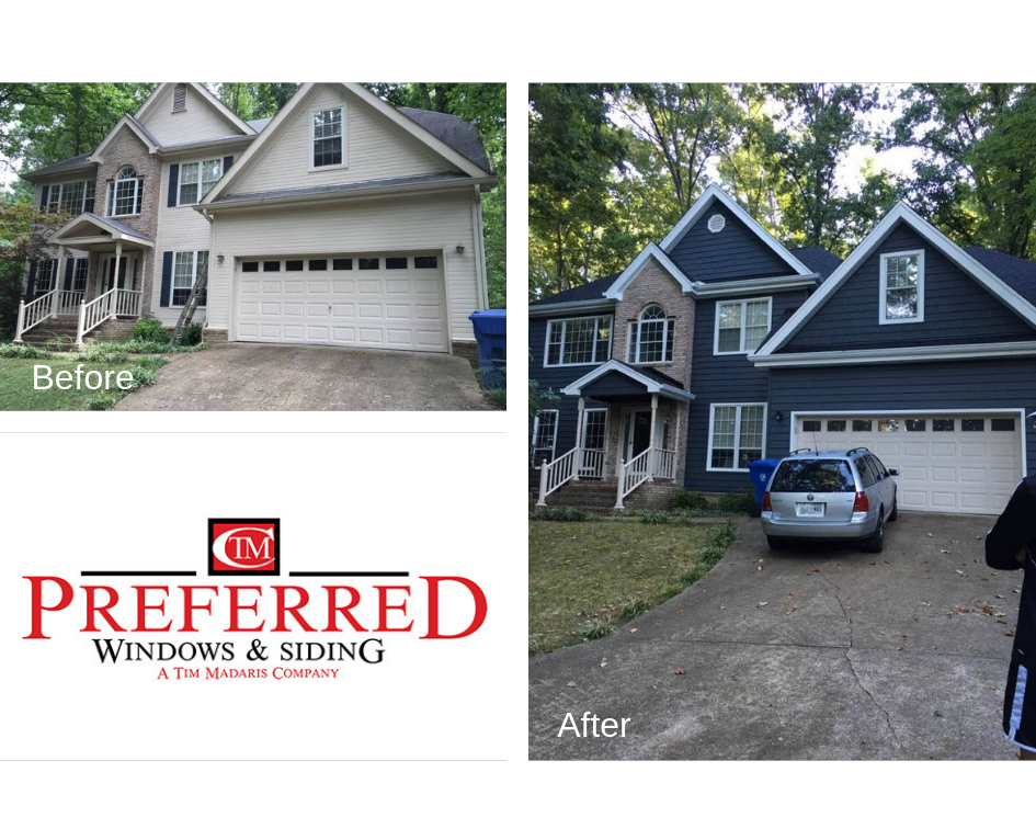Another high quality siding replacement from Preferred Windows and Siding! Preferred Windows and Siding Chattanooga (423)682-8776