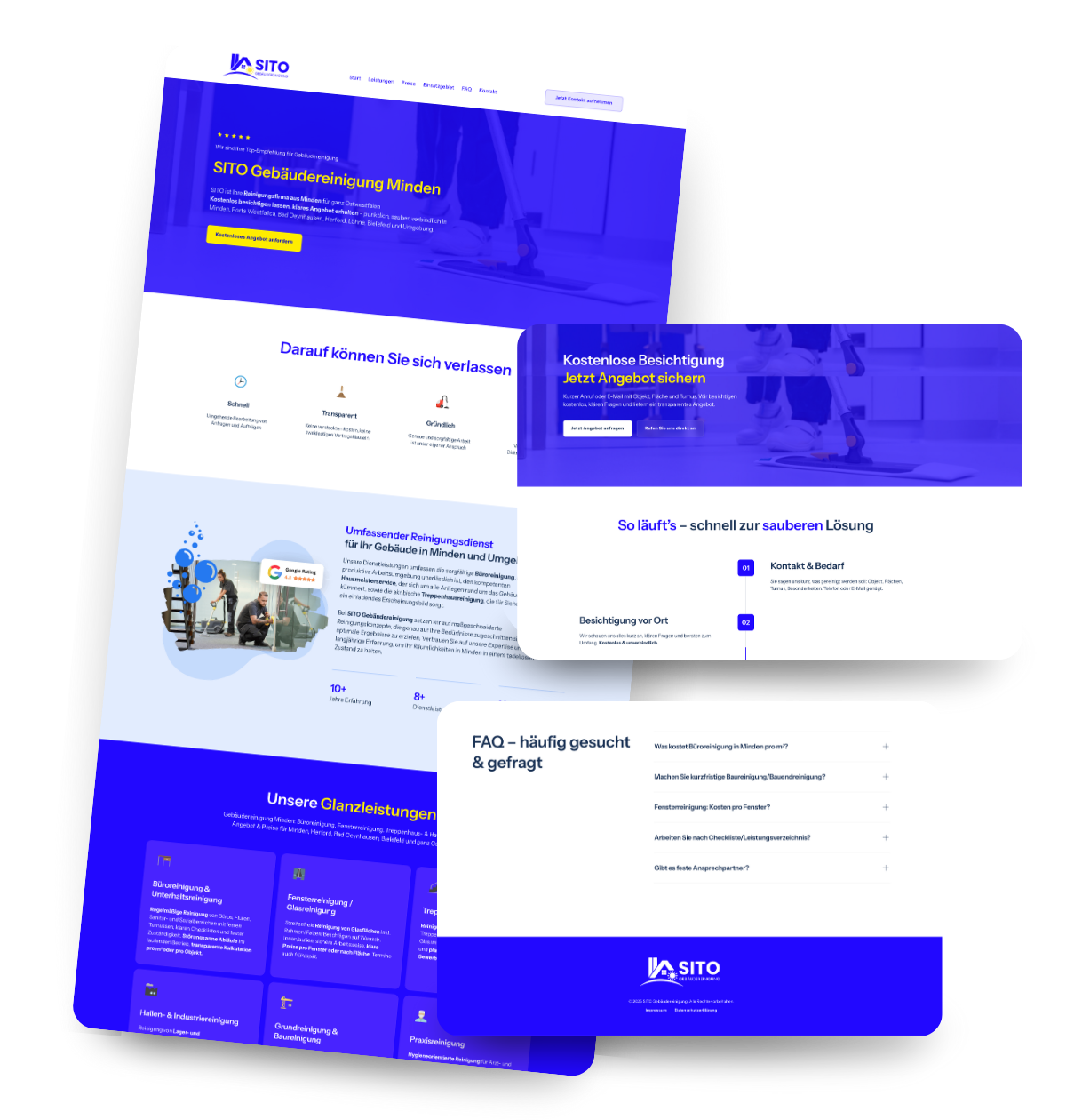 Bilder webseita Webdesign