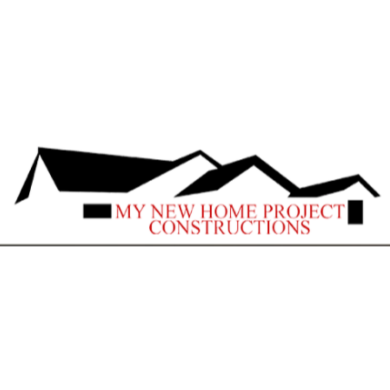 My New Home Project Construction Logo