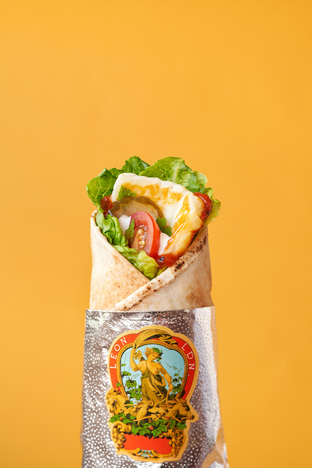 Grilled Halloumi Wrap LEON Stansted (Landside) Stansted 01279 664589