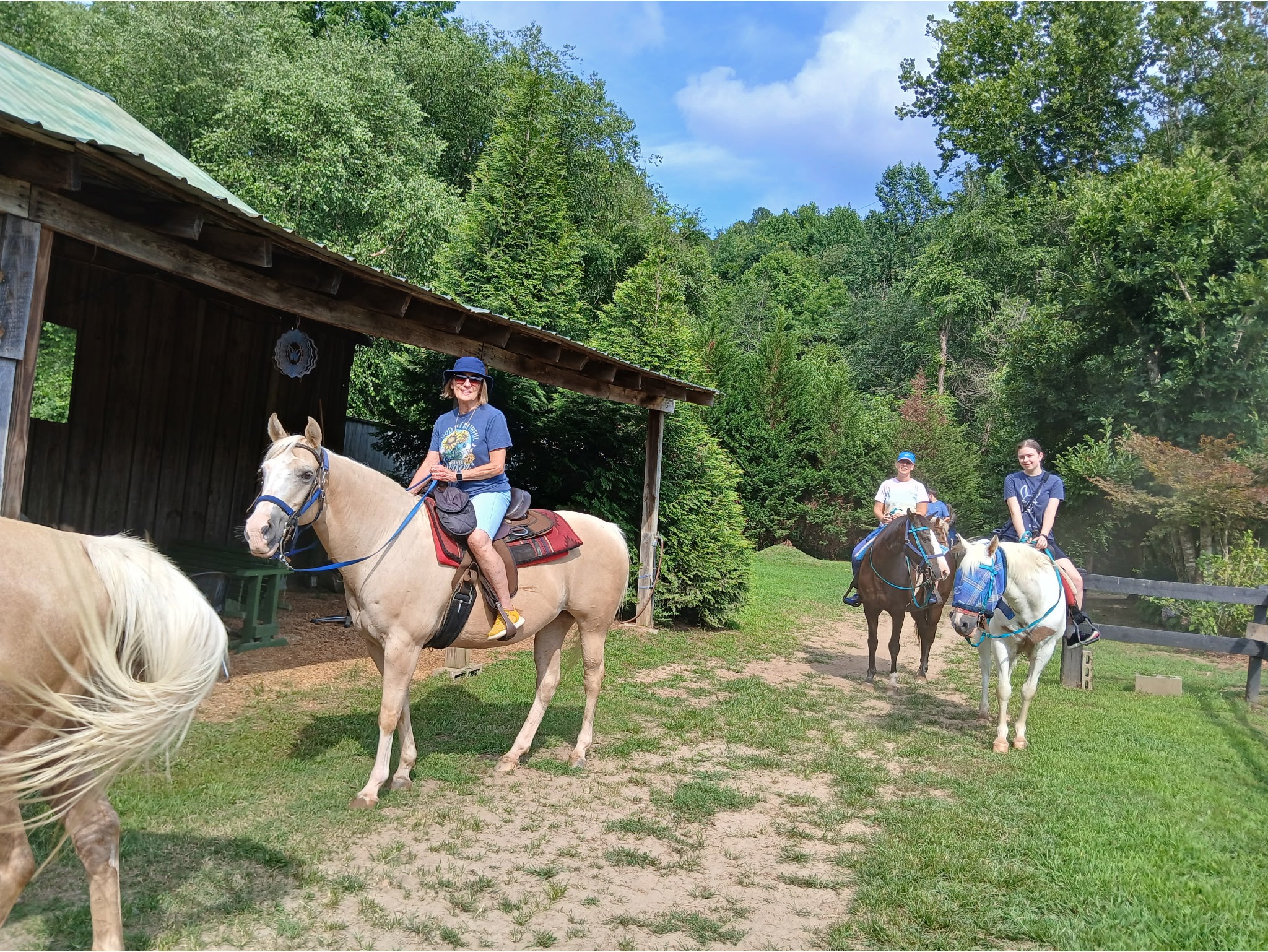 Getting ready for the ride