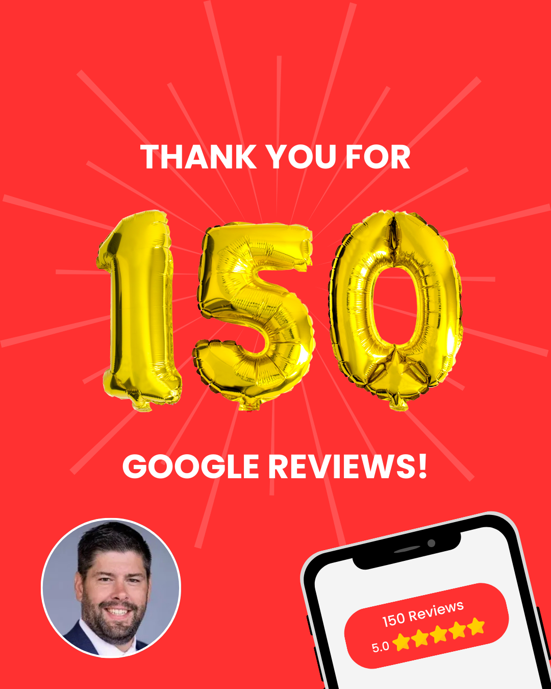 A big THANK YOU to our amazing customers for helping us reach 150 Google Reviews! Your trust and support mean the world to us. Here’s to protecting what matters most!