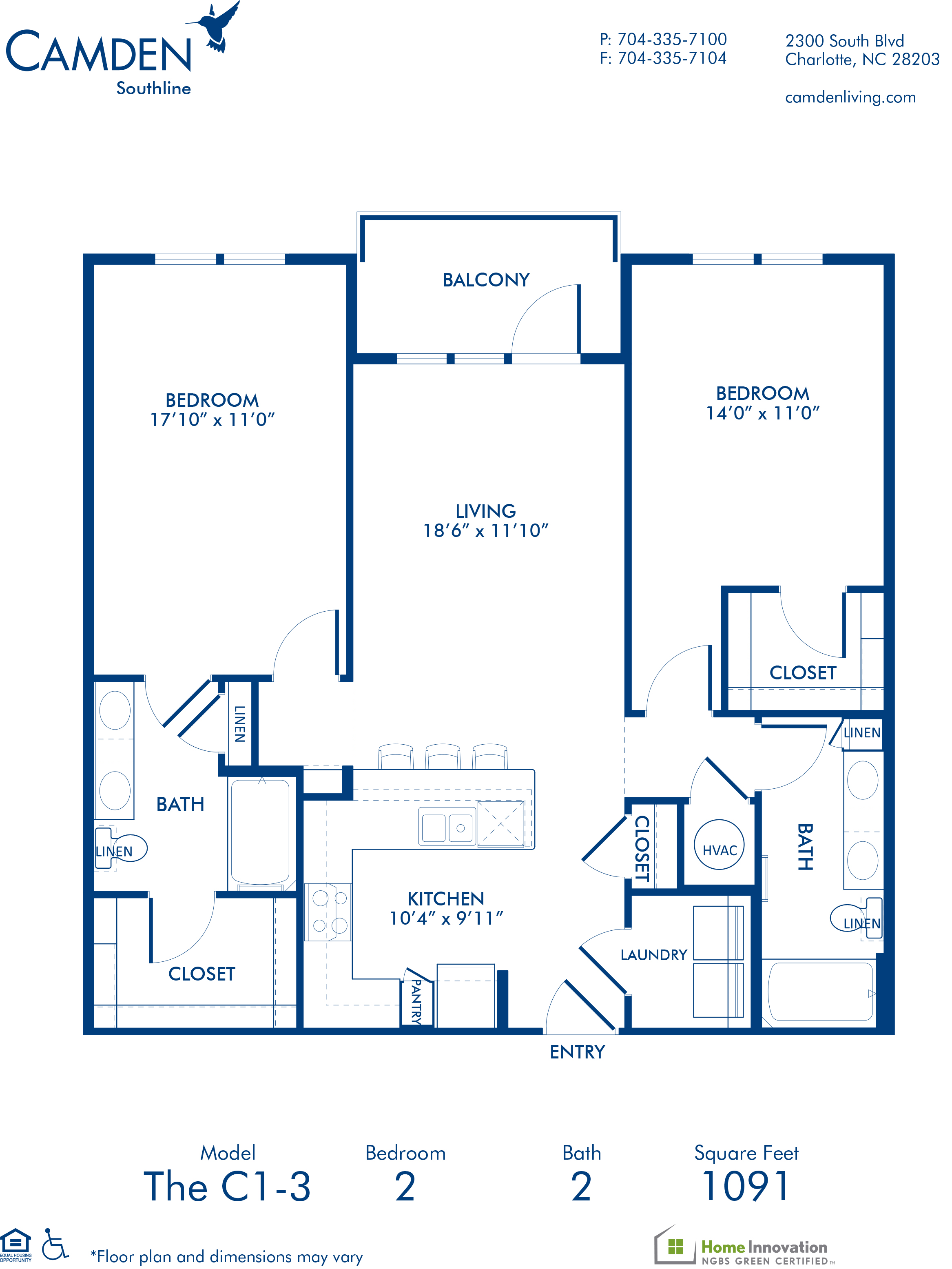 Camden Southline Apartments Photo