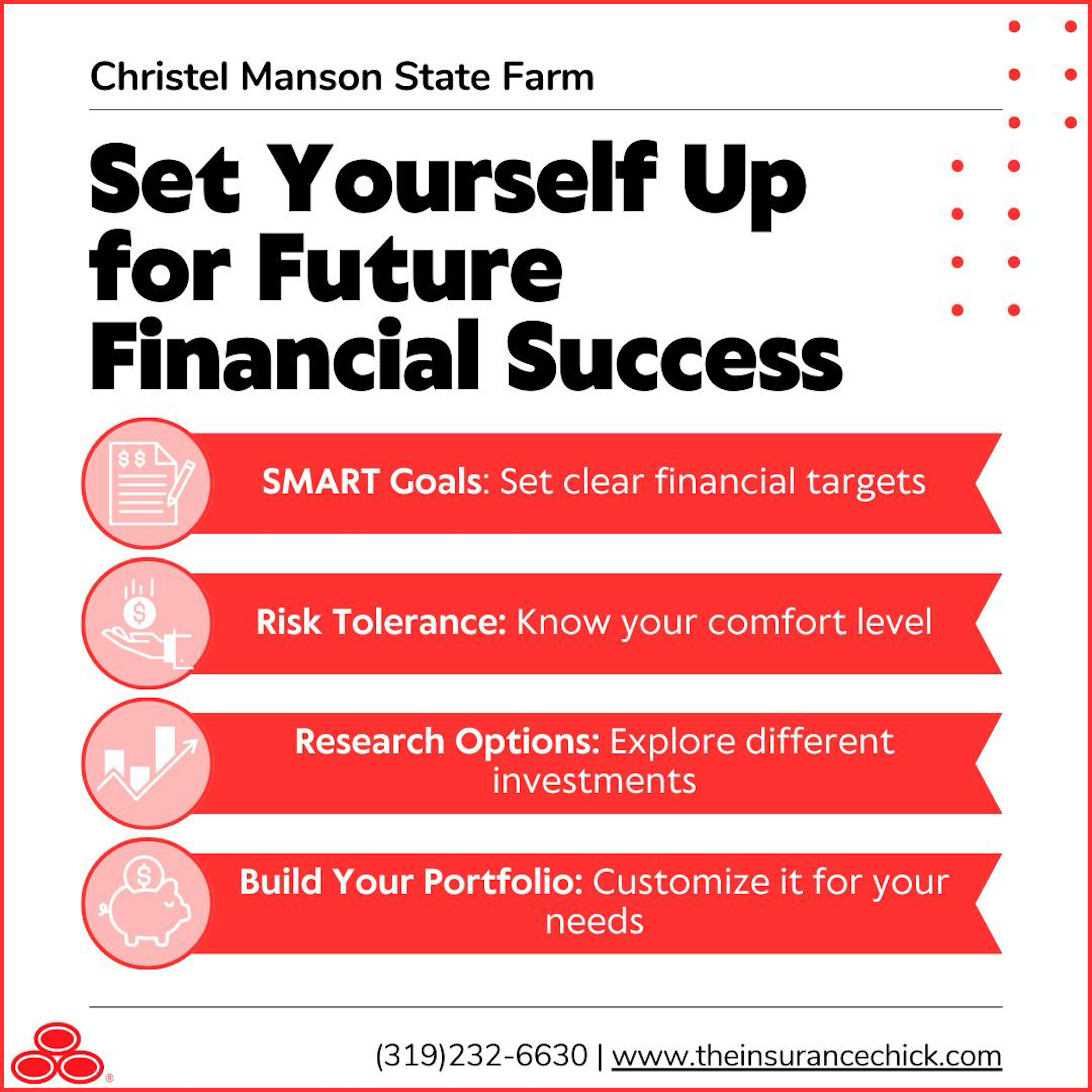 What does financial success look like to you? Christel is ready to help you discover your options.