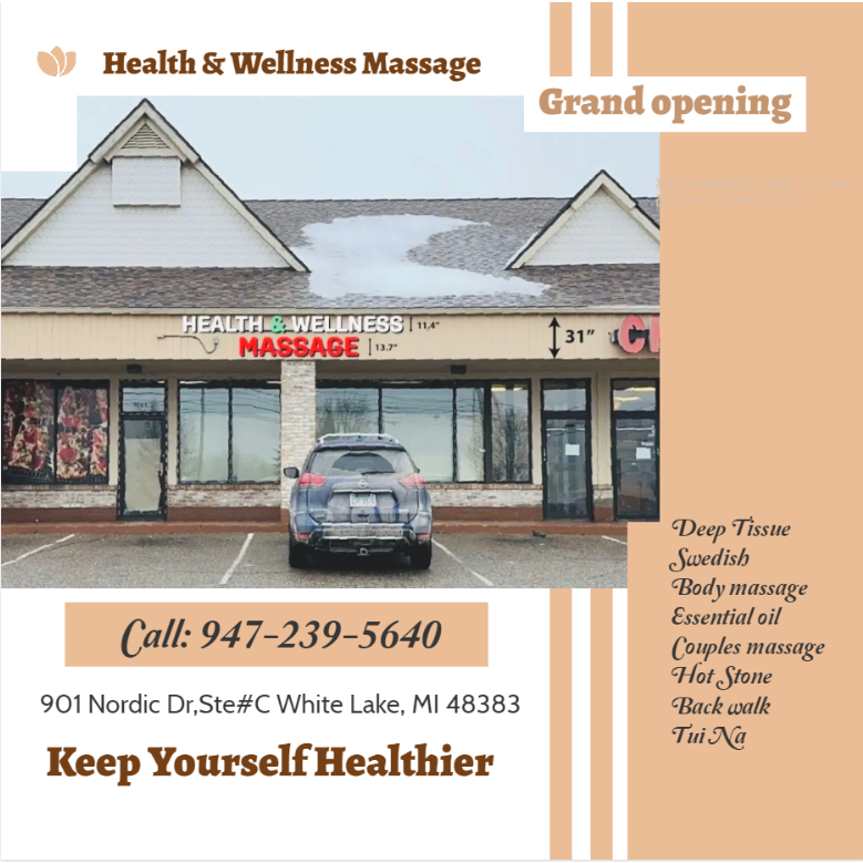 Health & Wellness Massage Logo