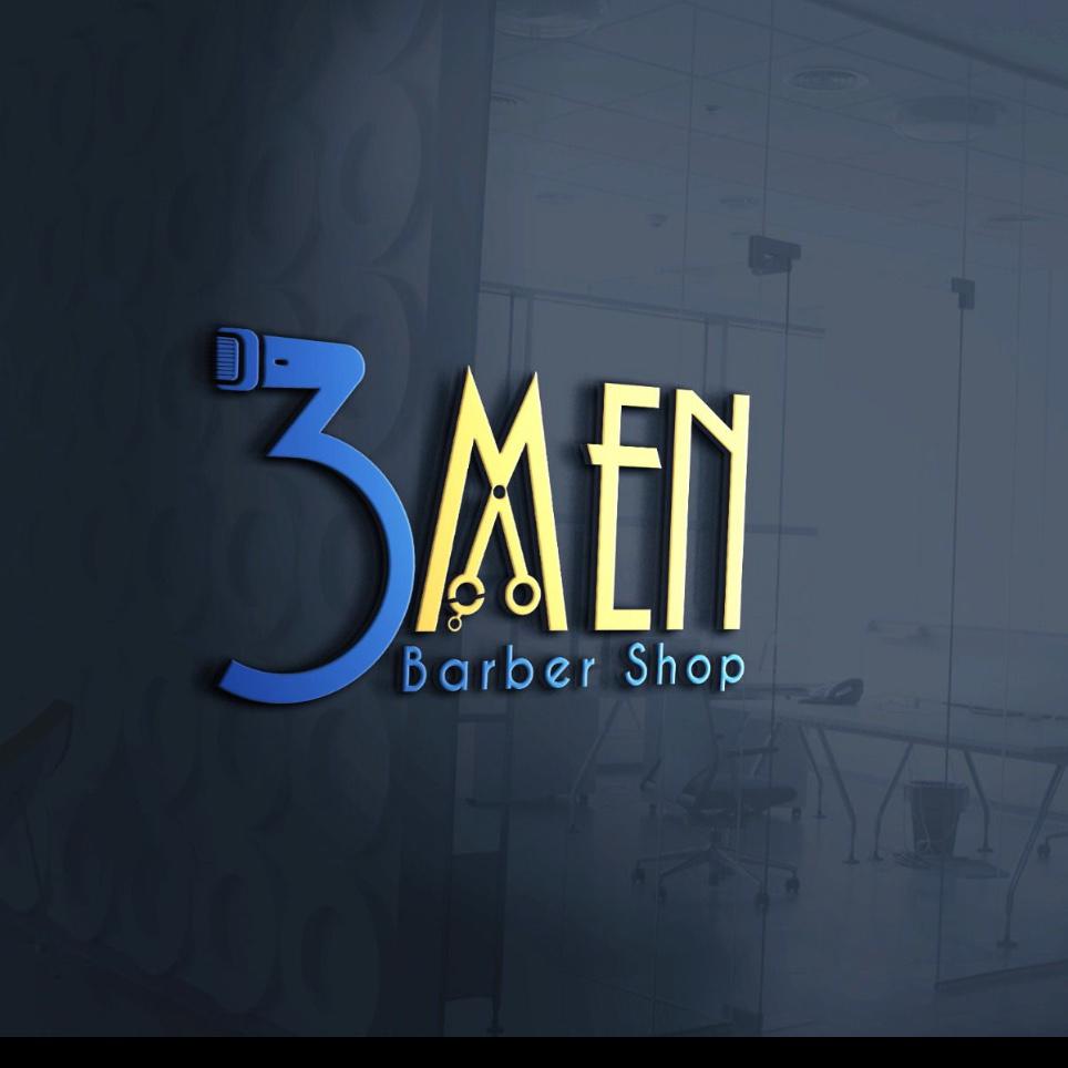 Logo 3Men Barber Shop