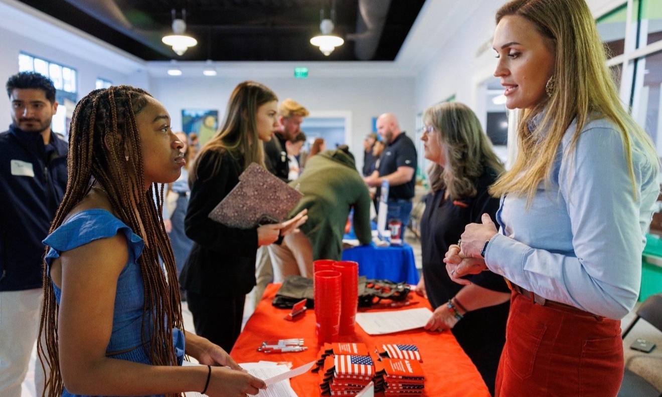Protection is our Passion, People are our Purpose.
Had a blast meeting future leaders at today’s career fair! If you're looking for a career that combines community impact with unlimited growth, the insurance industry is waiting for you.