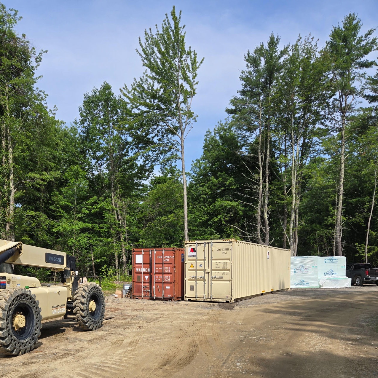 40’ High Cube Storage Container Rental | Saco, MTo support the development of the highly anticipated 