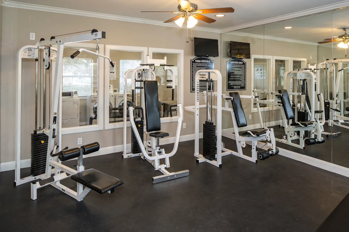 fitness center at Infinity on Sunnyvale 