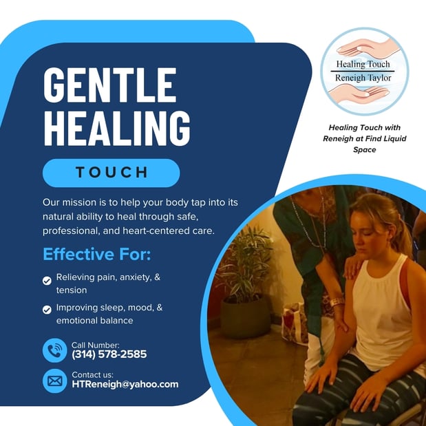 Images Healing Touch with Reneigh at Find Liquid Space