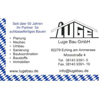 Luge Bau GmbH in Eching am Ammersee - Logo