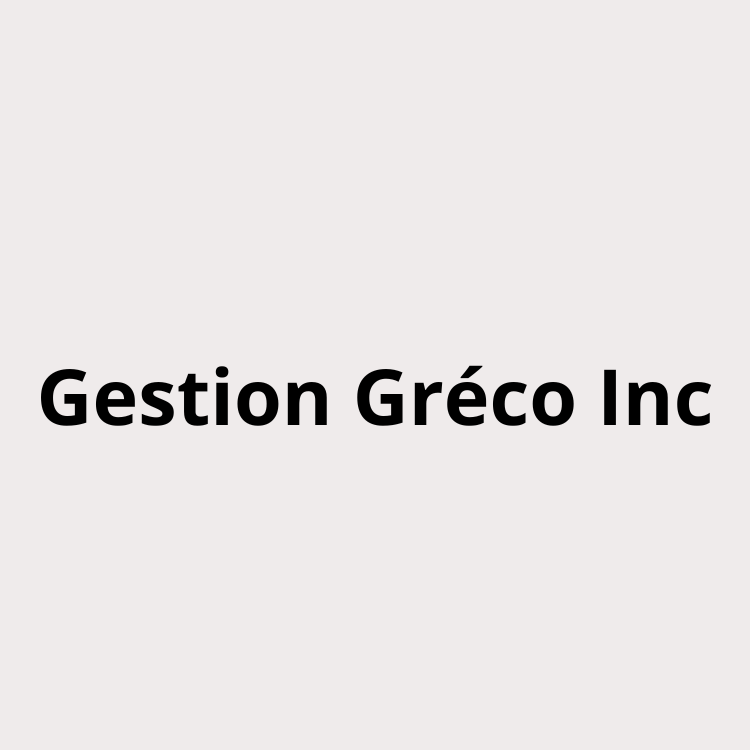 Gestion Gréco Inc