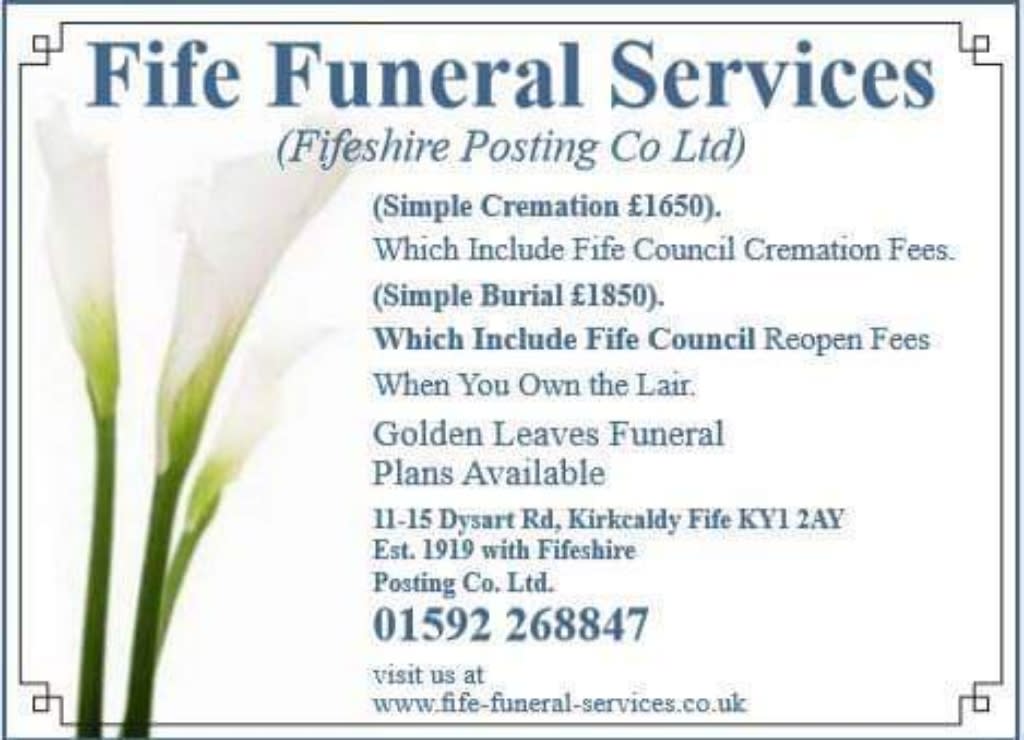 Fife Funeral Services Kirkcaldy 01592 268847