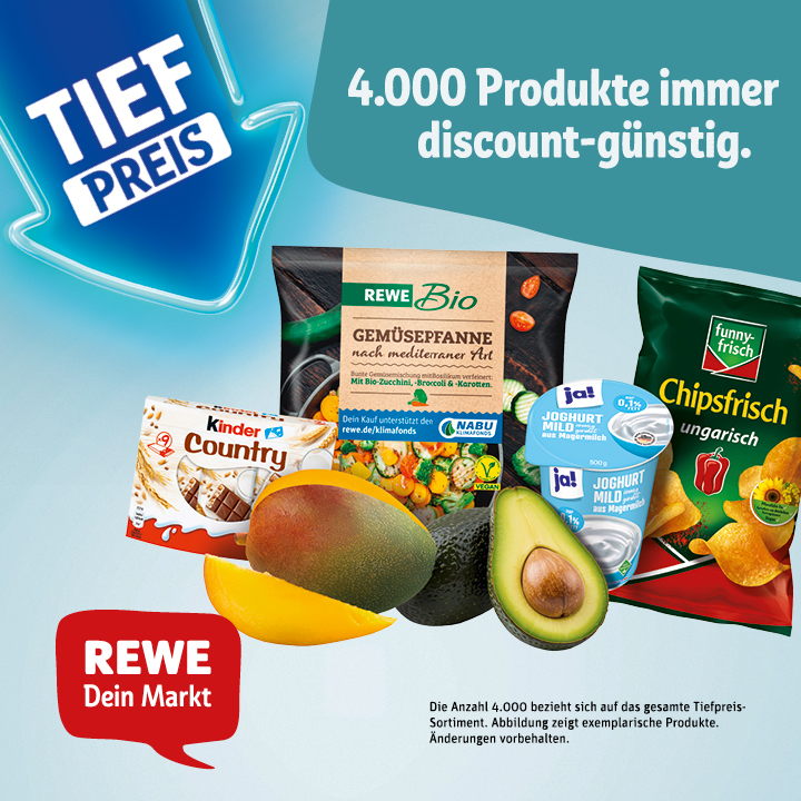 REWE - REWE Tiefpreis