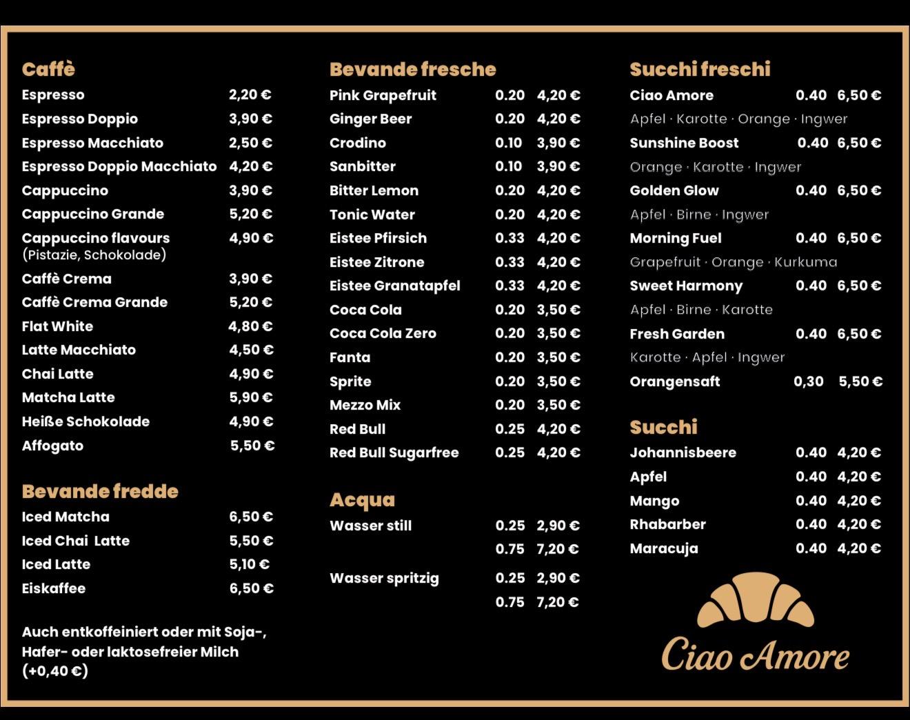Ciao Amore, Schleißheimer Str. 96 in München