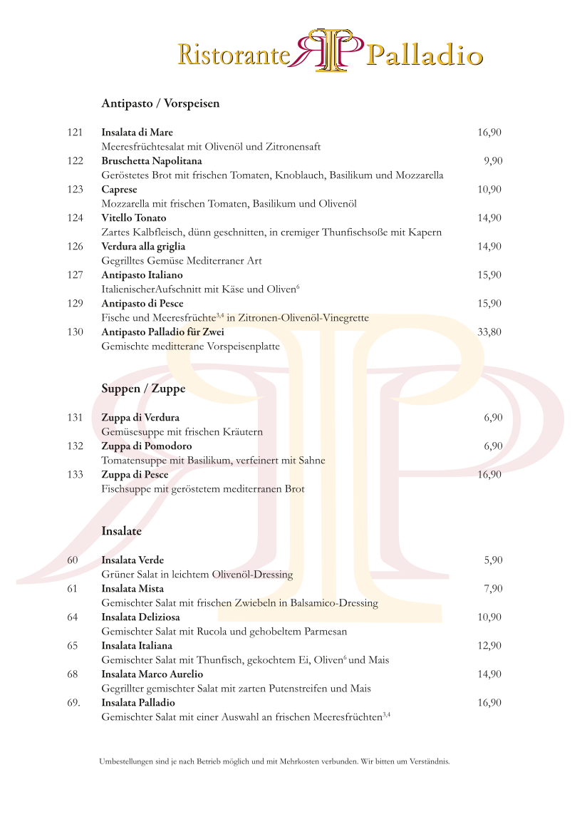Bilder Ristorante Palladio