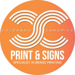 Colorado Canopies Prints & Signs Logo