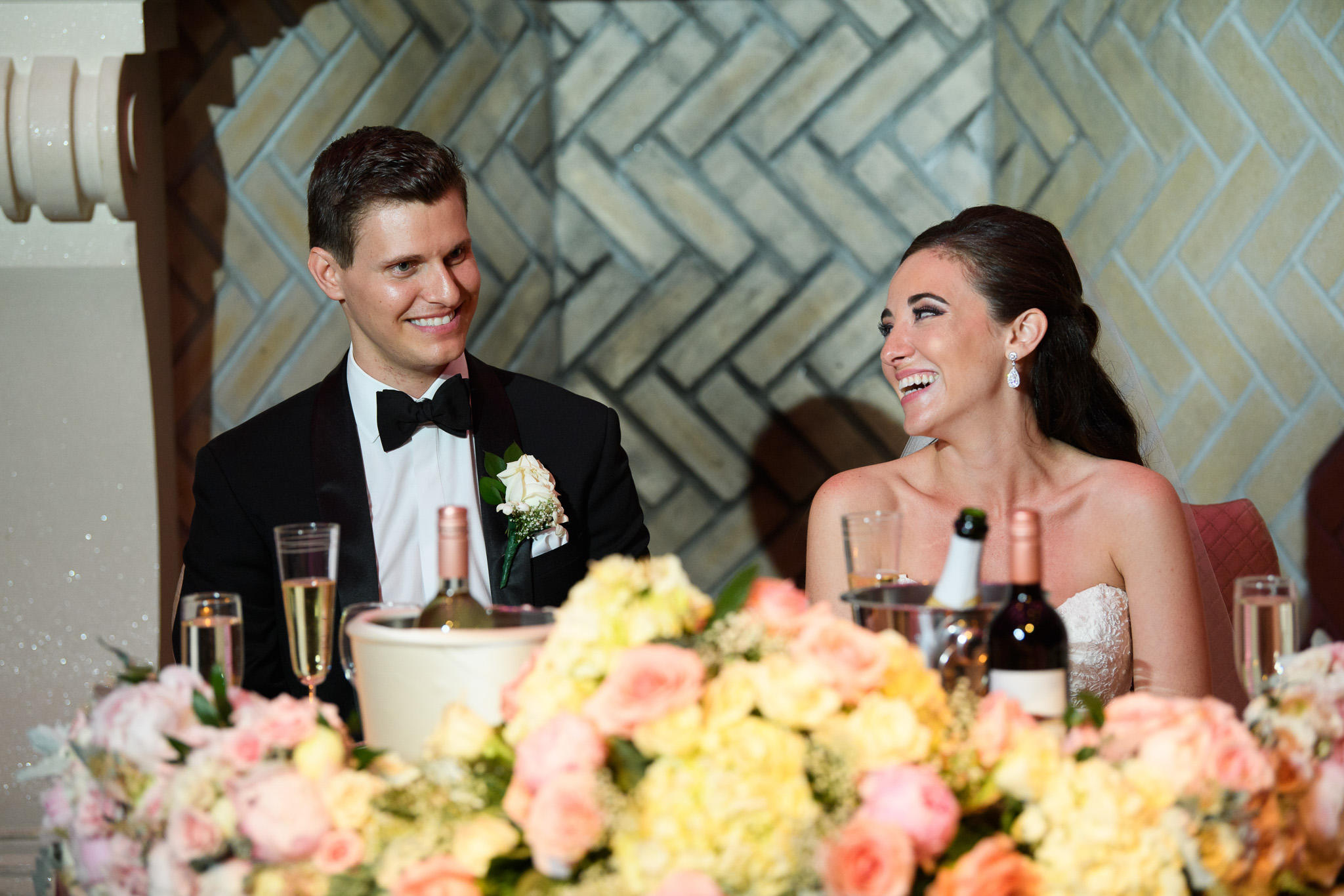 Head Table Wedding Photo