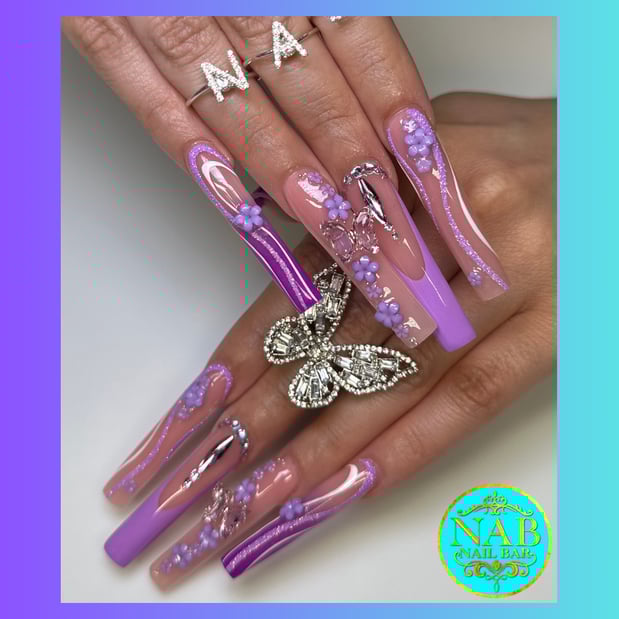 Images NAB Nail Bar | Nail Salon Las Vegas | Gel X, Lashes, Pedicures