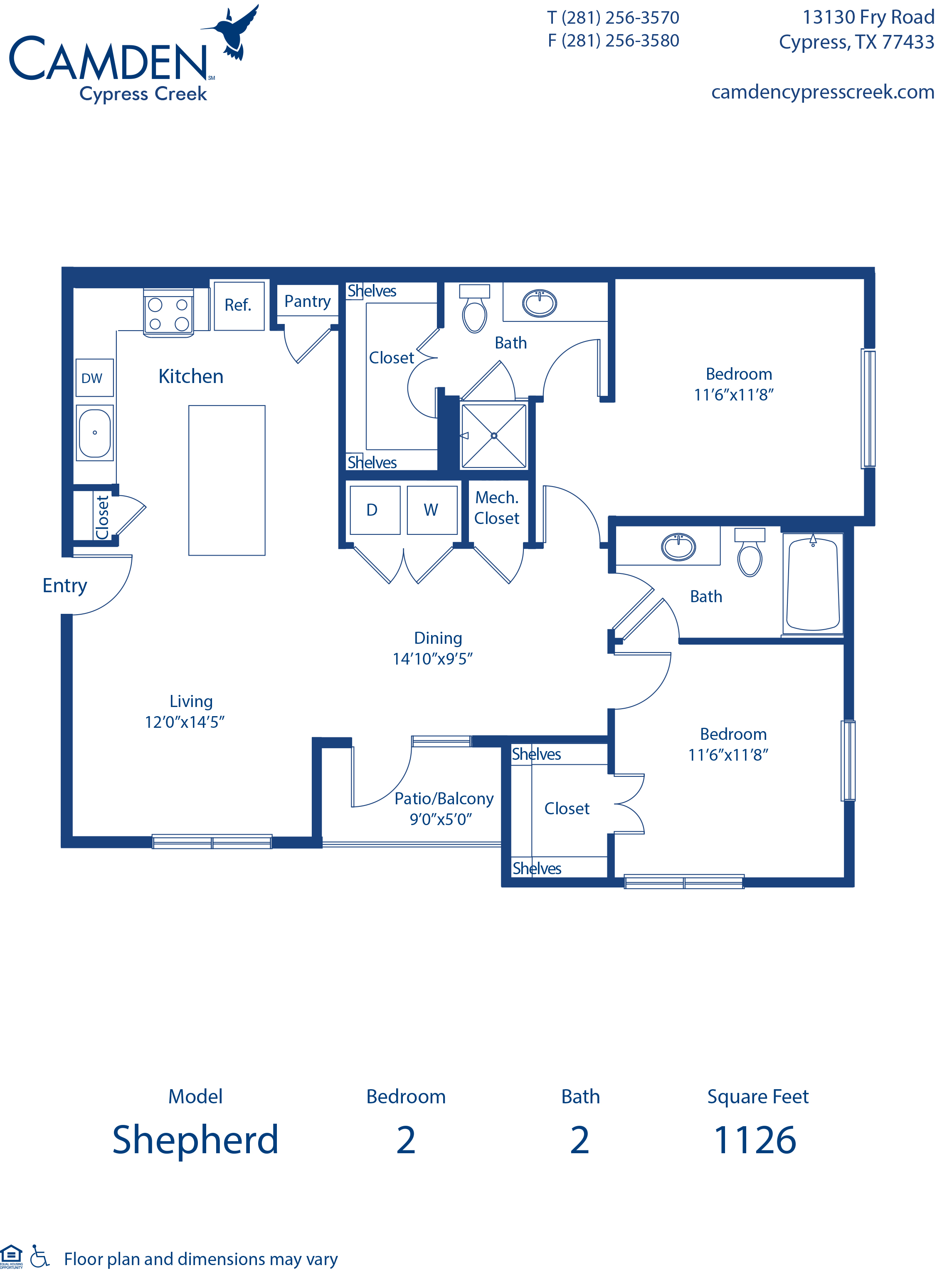 Camden Cypress Creek Apartments Photo