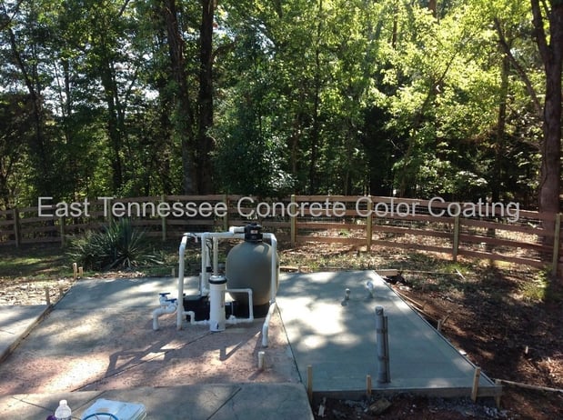 Images East Tennessee Concrete Color Coating