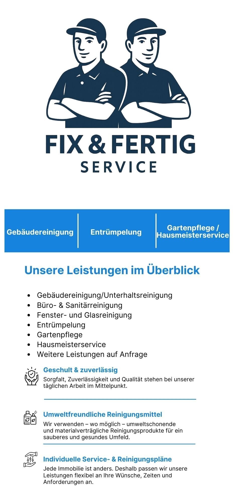 Fix & Fertig Service in Raubling