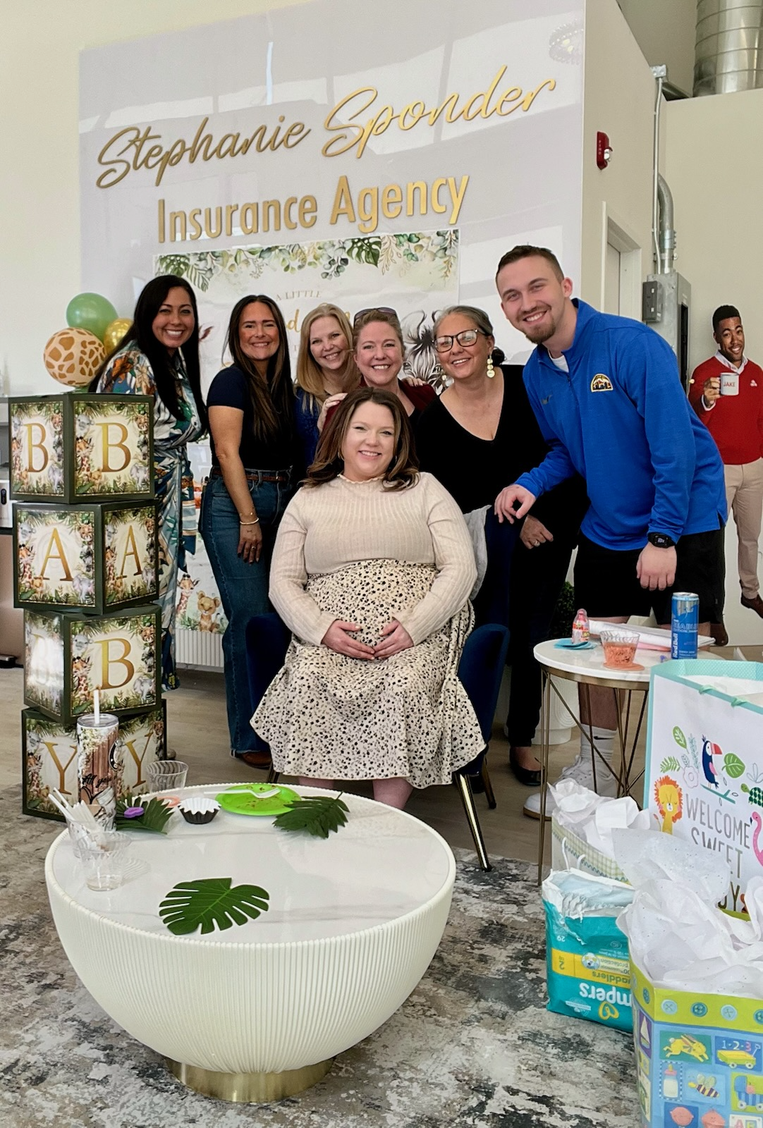 We’re celebrating Katie’s baby shower this week and are so excited for her sweet boy to arrive soon! Give her a like and your best kid tips in the comments!