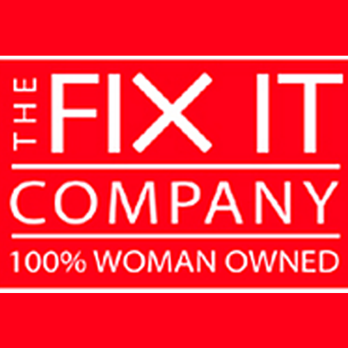 The Fix It Company 100% Woman Owned Logo